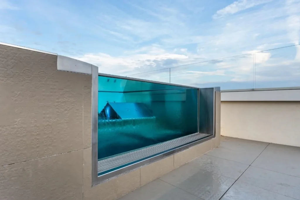 Blue&Green piscina in acciaio inox